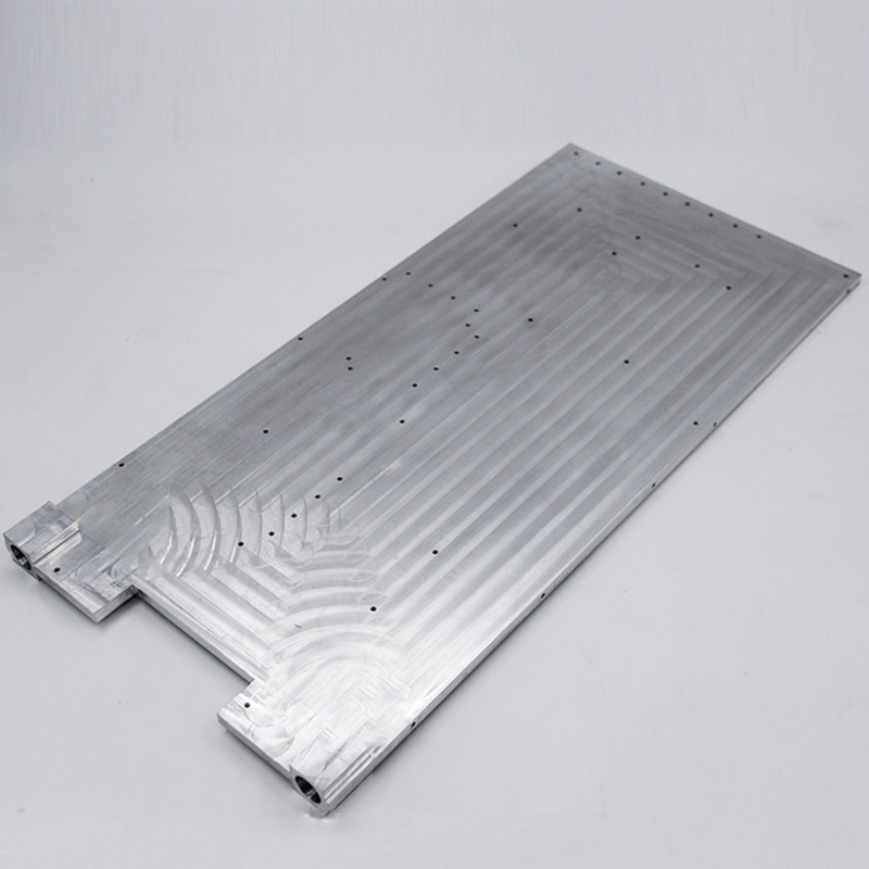 Vakuumgelötete Flüssigkeitskühlplatte aus OEM-Aluminium