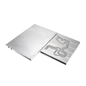 CNC-Fräs-Aluminium-Kühlplatte
