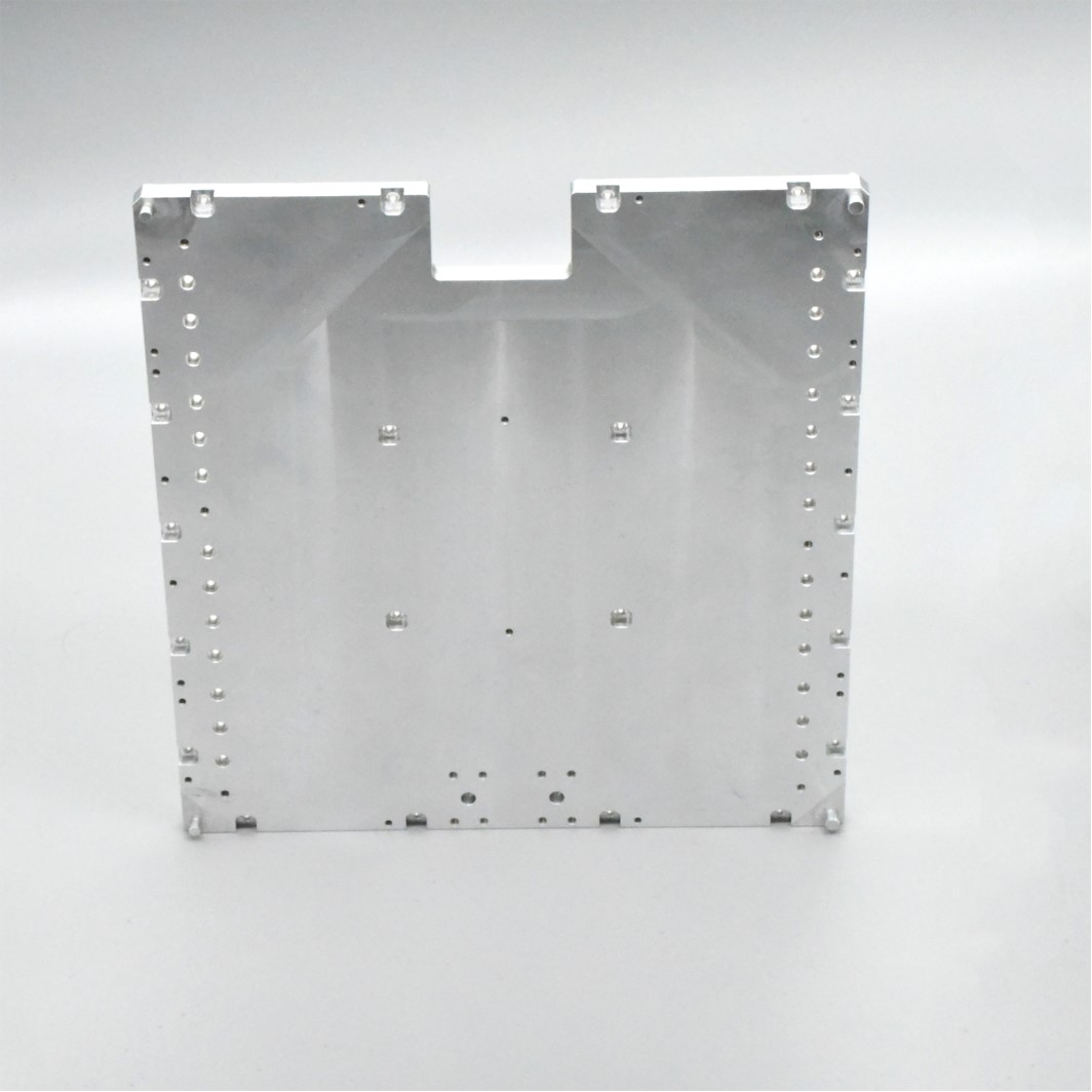 Vakuumgelötete Flüssigkeitskühlplatte aus OEM-Aluminium